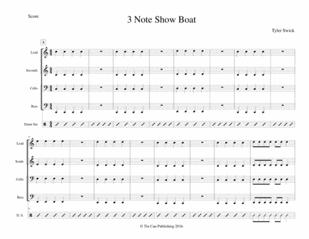 3 Note Showboat for Steel Band image number null