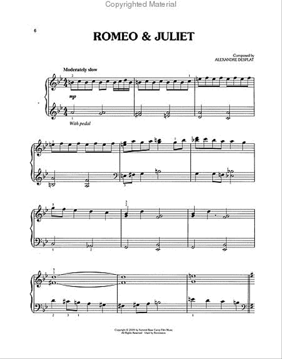 The Twilight Saga - New Moon: The Score Easy Piano scores gallery preview page 3