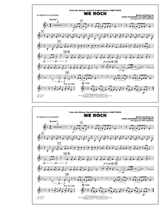 We Rock (from Disney's "Camp Rock") - Bb Horn/Flugelhorn