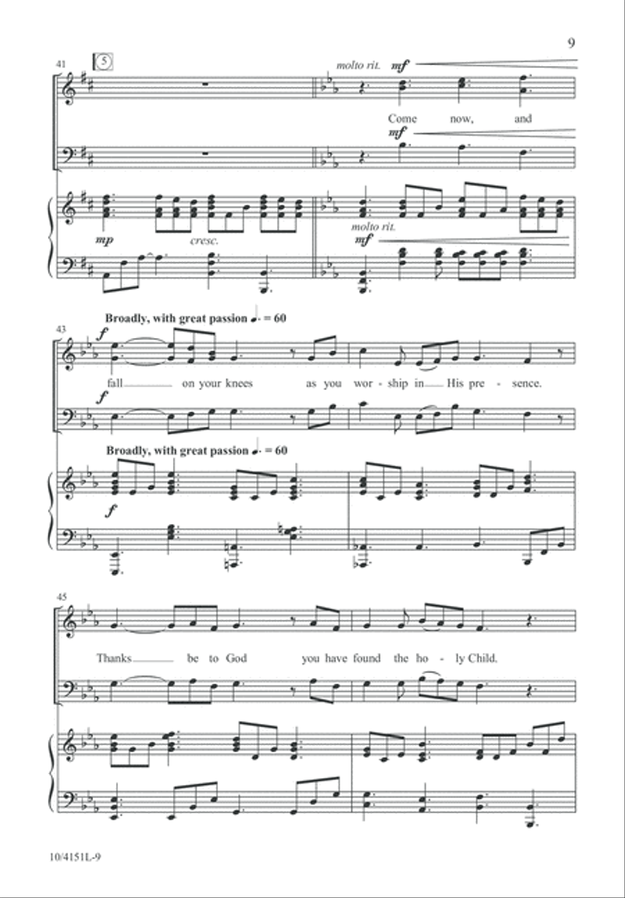 Fall on Your Knees Fall on Your Knees 3-Part scores gallery preview page 9