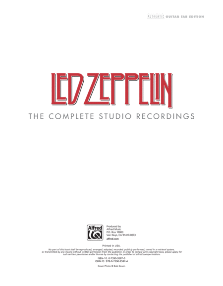 Led Zeppelin -- The Complete Studio Recordings by Led Zeppelin
