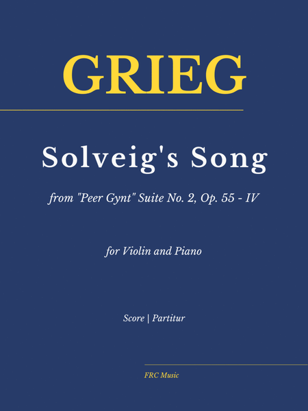 Solveig's Song from "Peer Gynt" Suite No. 2, Op. 55 - IV, as Performed by Performed by Kathryn Stott image number null