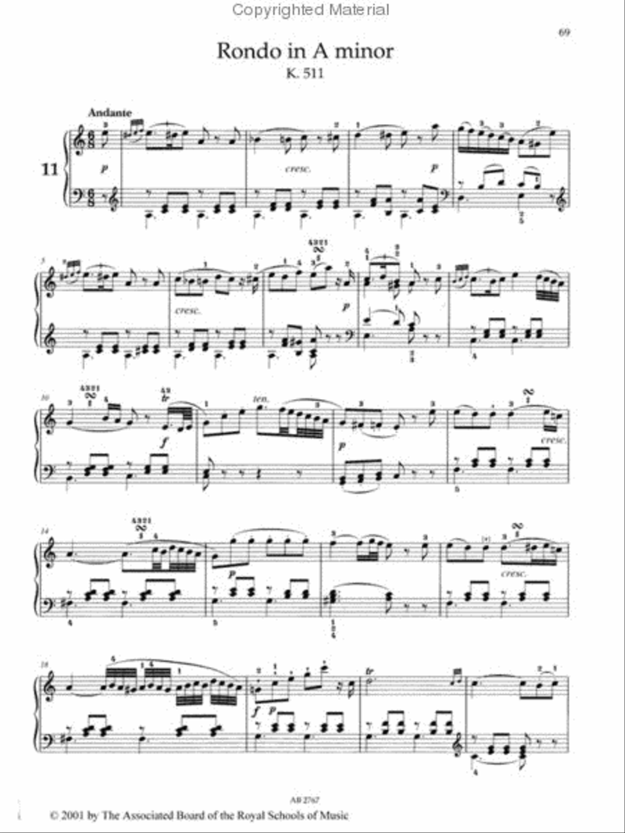 Mature Piano Pieces Piano Method scores gallery preview page 2