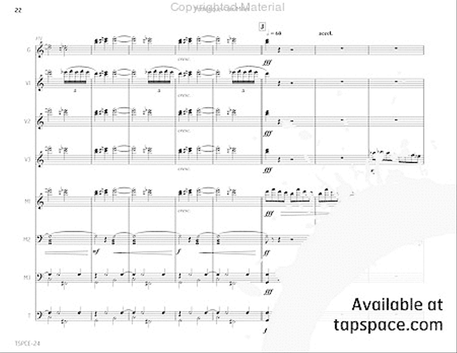 Pathetique Percussion Ensemble scores gallery preview page 27