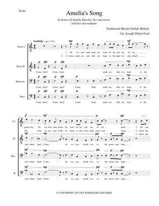 Amelia's Song for TTBarB (or ATBarB) chorus