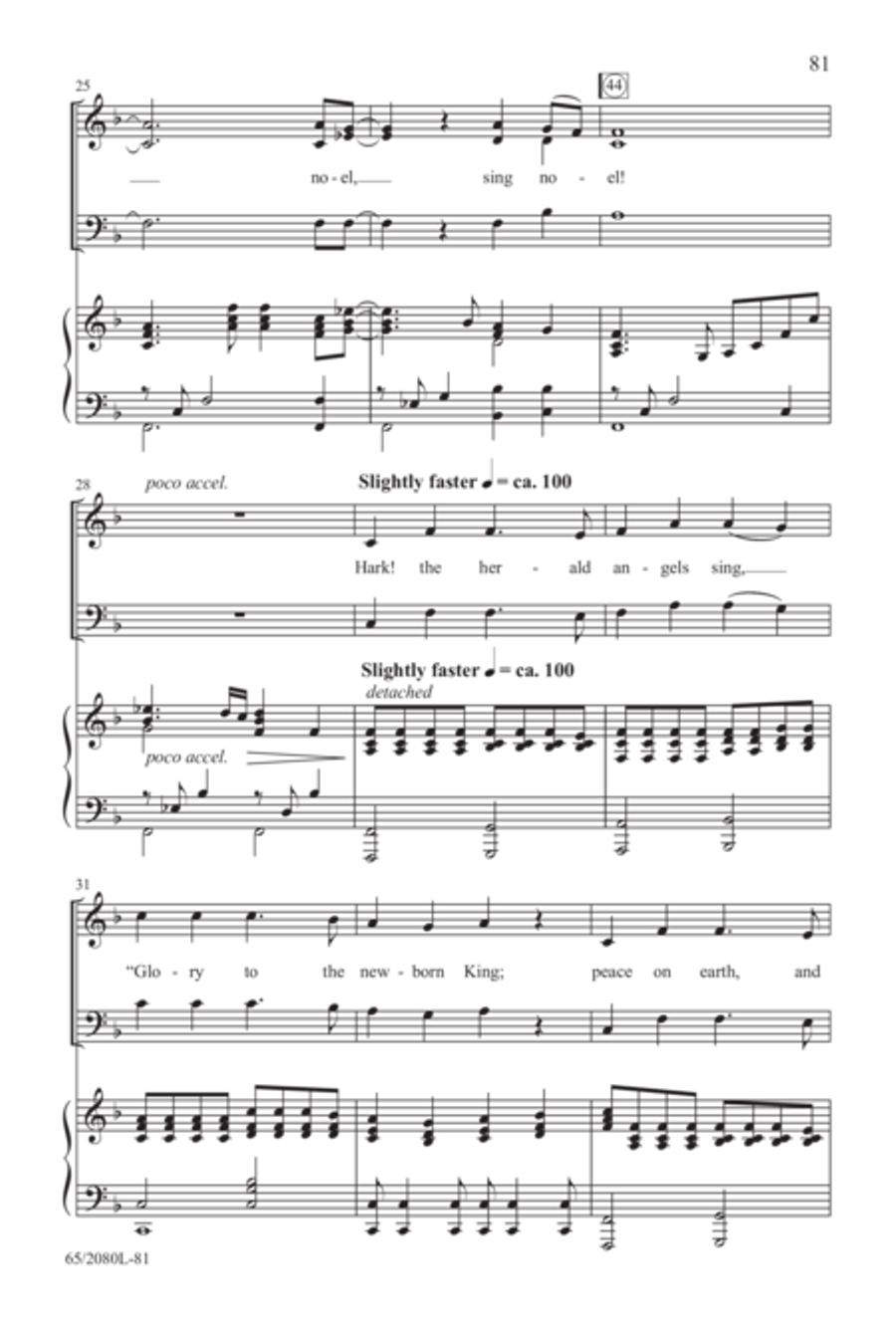 A Noel Celebration A Noel Celebration 3-Part scores gallery preview page 45