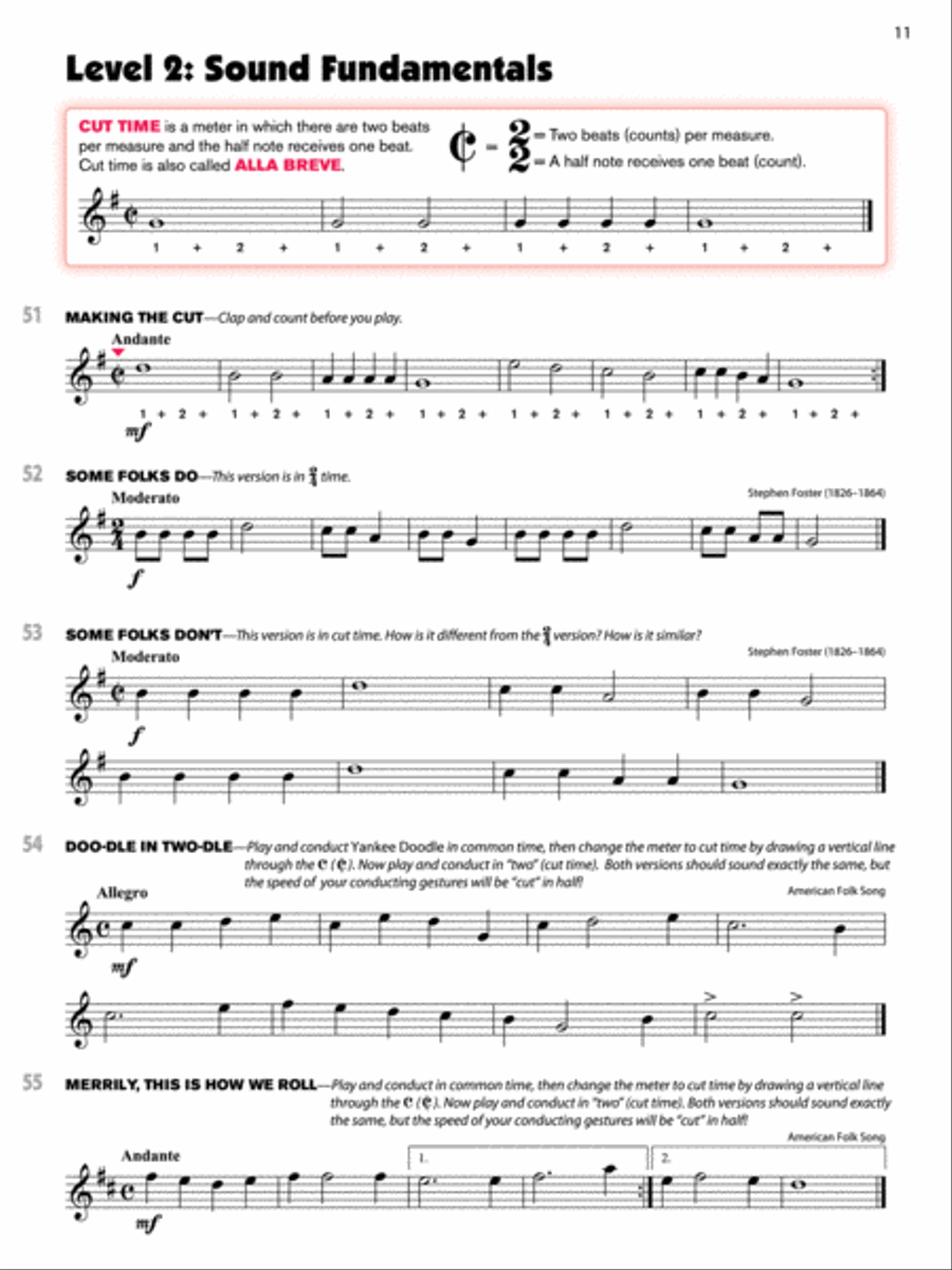 Sound Innovations for Concert Band Concert Band Methods scores gallery preview page 3