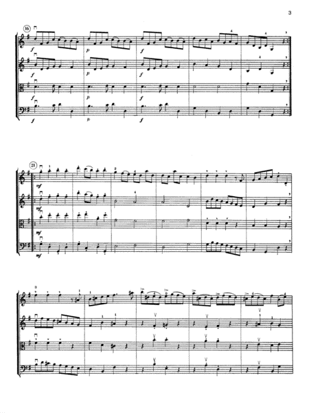 Highland/Etling String Quartet Series: Set 2: Score