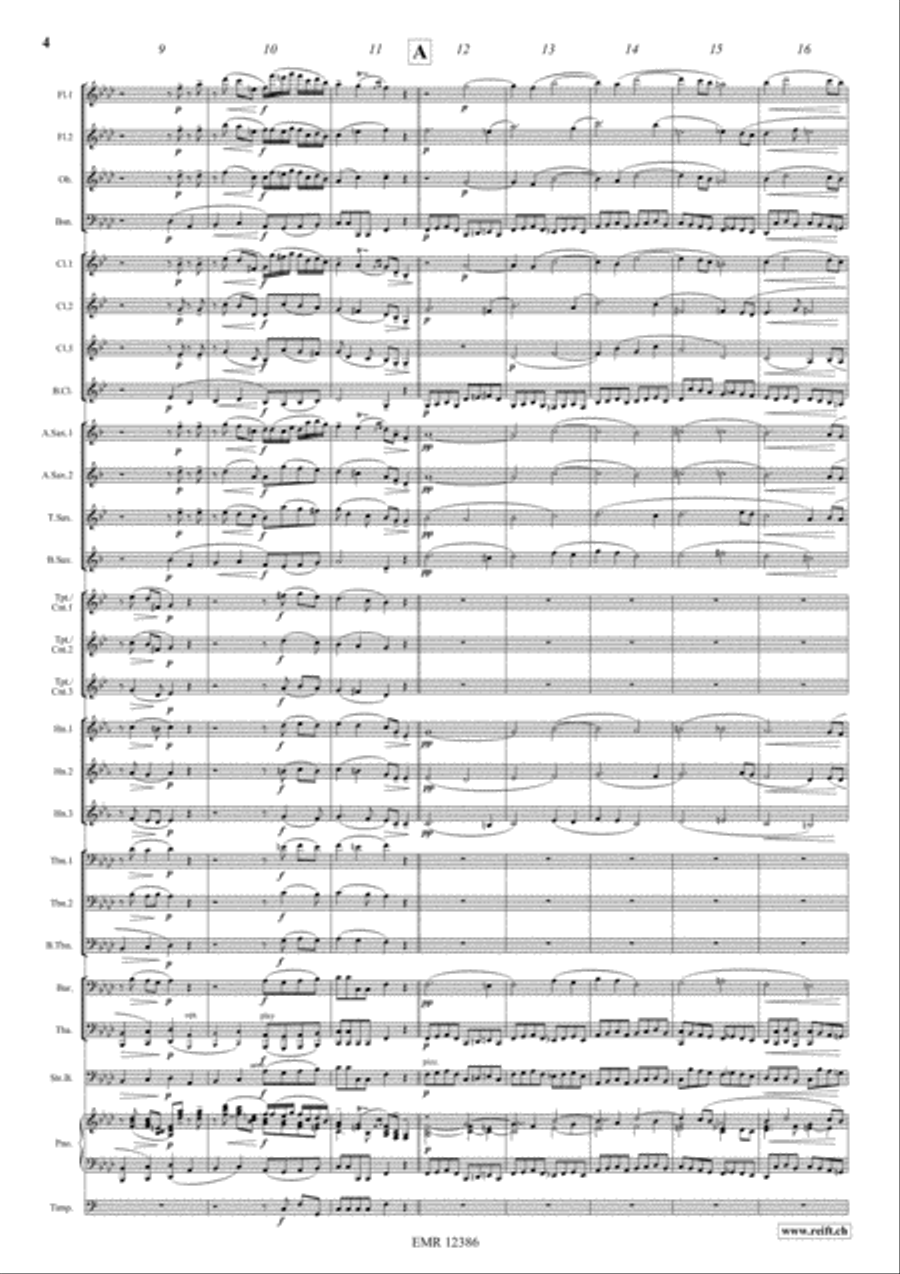 Stabat Mater Concert Band scores gallery preview page 4