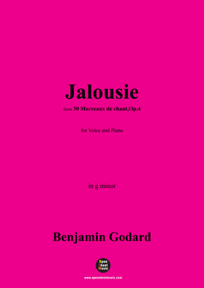 B. Godard-Jalousie,Op.4 No.11,in g minor