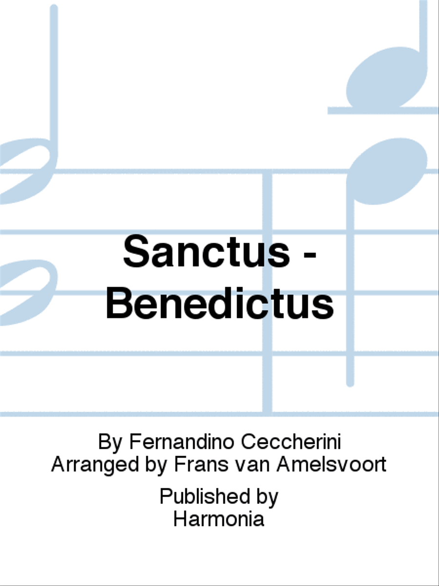 Sanctus - Benedictus Sanctus - Benedictus TTB scores gallery preview page 1