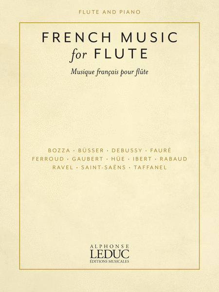 French Music For Flute