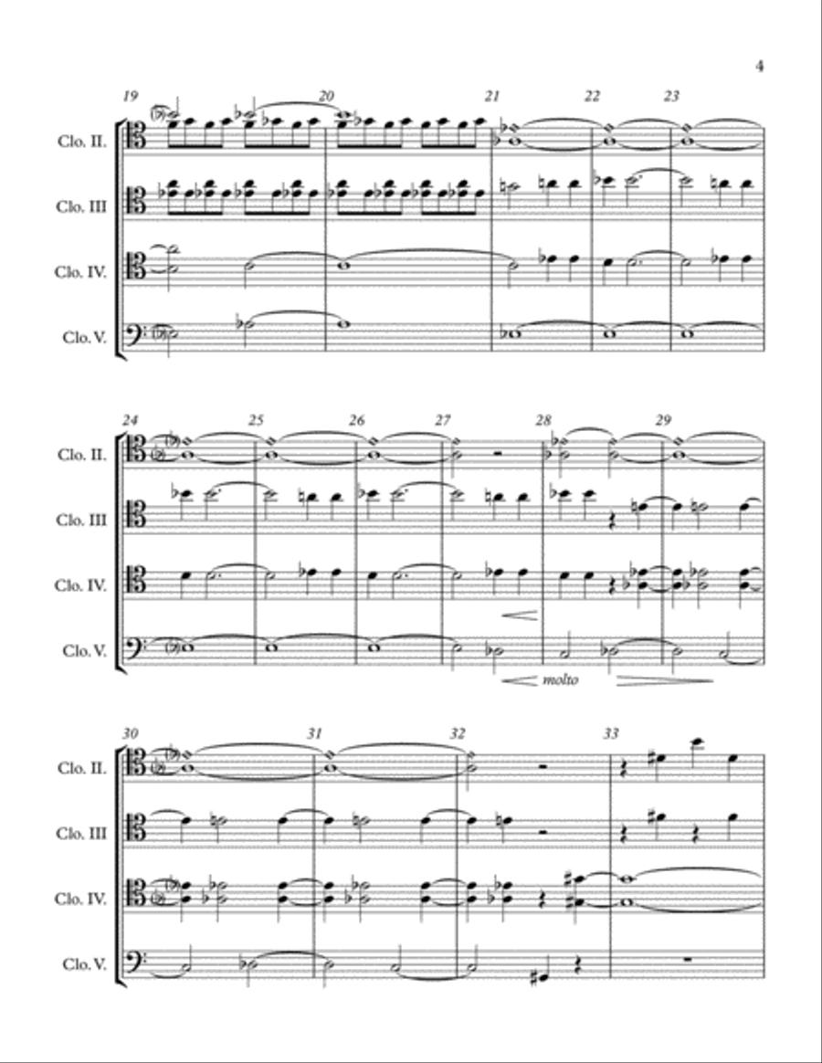 Cello (5)tet and Game Recognize Game Cello Solo scores gallery preview page 5