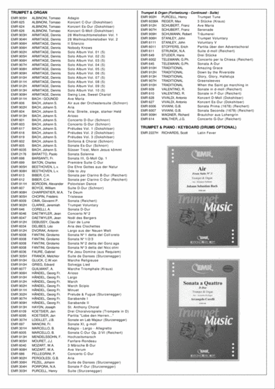 Sonata No. 1, 2 & 3 Sonata No. 1, 2 & 3 Trumpet scores gallery preview page 7