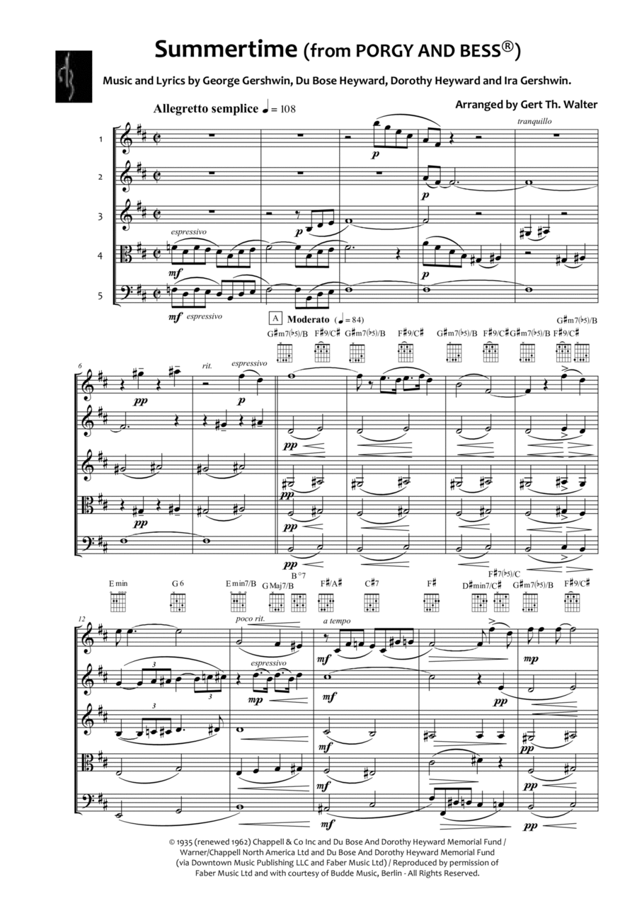 Summertime Summertime School and Community scores gallery preview page 1