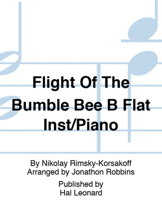 Flight Of The Bumble Bee B Flat Inst/Piano