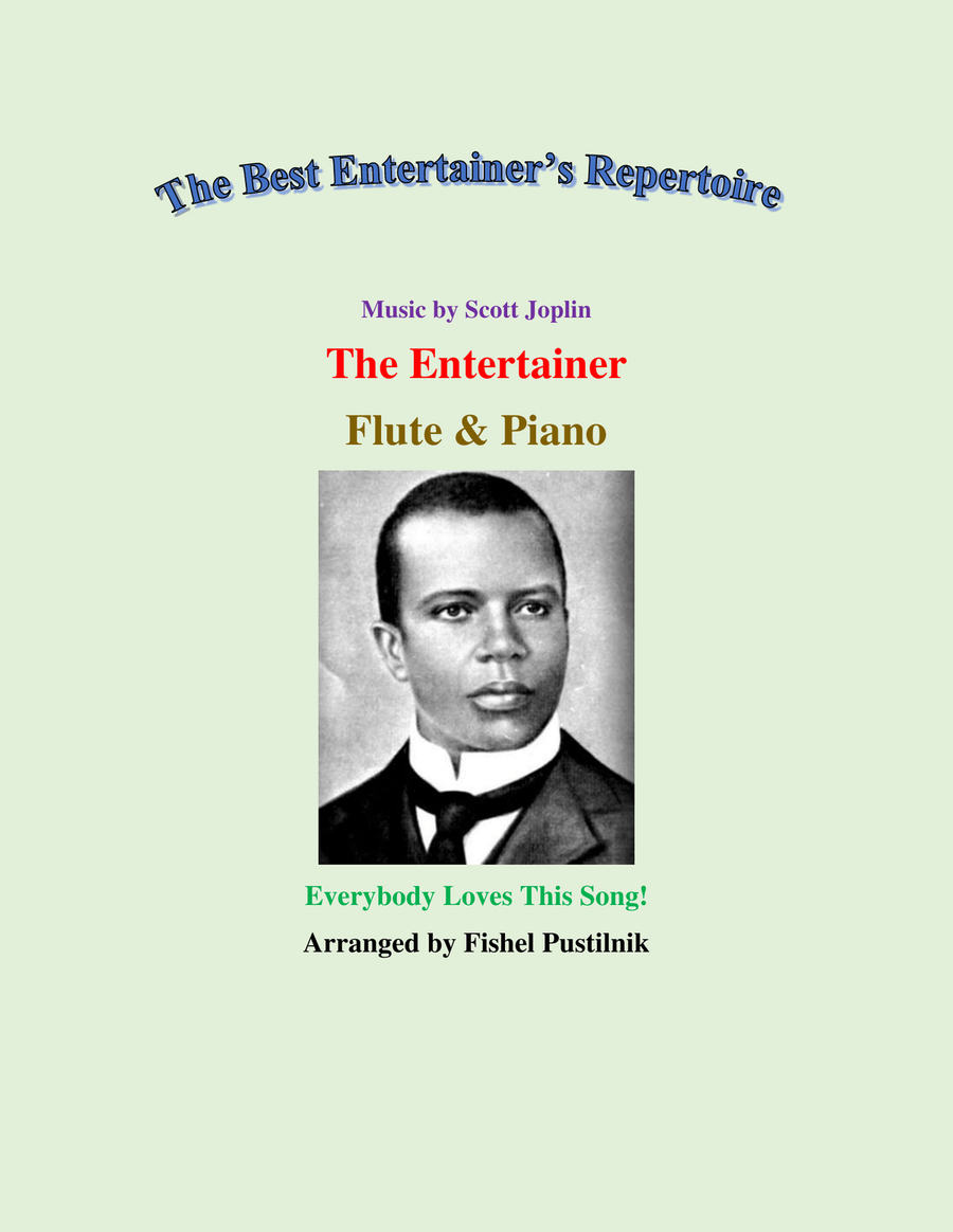 The Entertainer Flute Solo scores gallery preview page 1