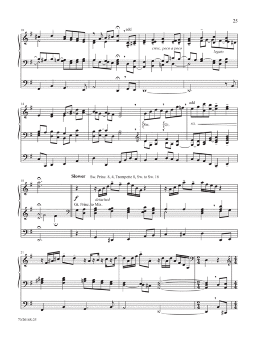Preludes and Meditations Preludes and Meditations Organ Solo scores gallery preview page 12