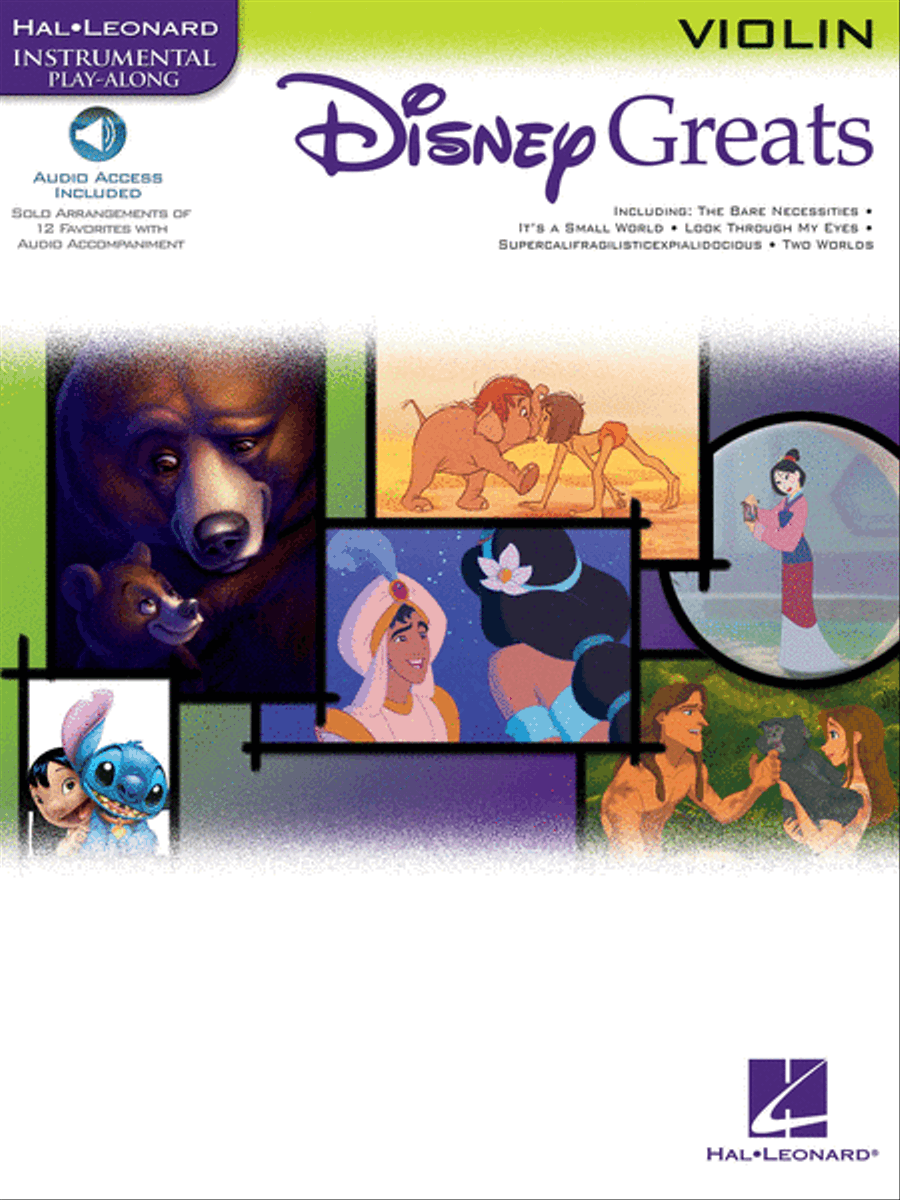 Disney Greats Disney Greats Violin Solo scores gallery preview page 1