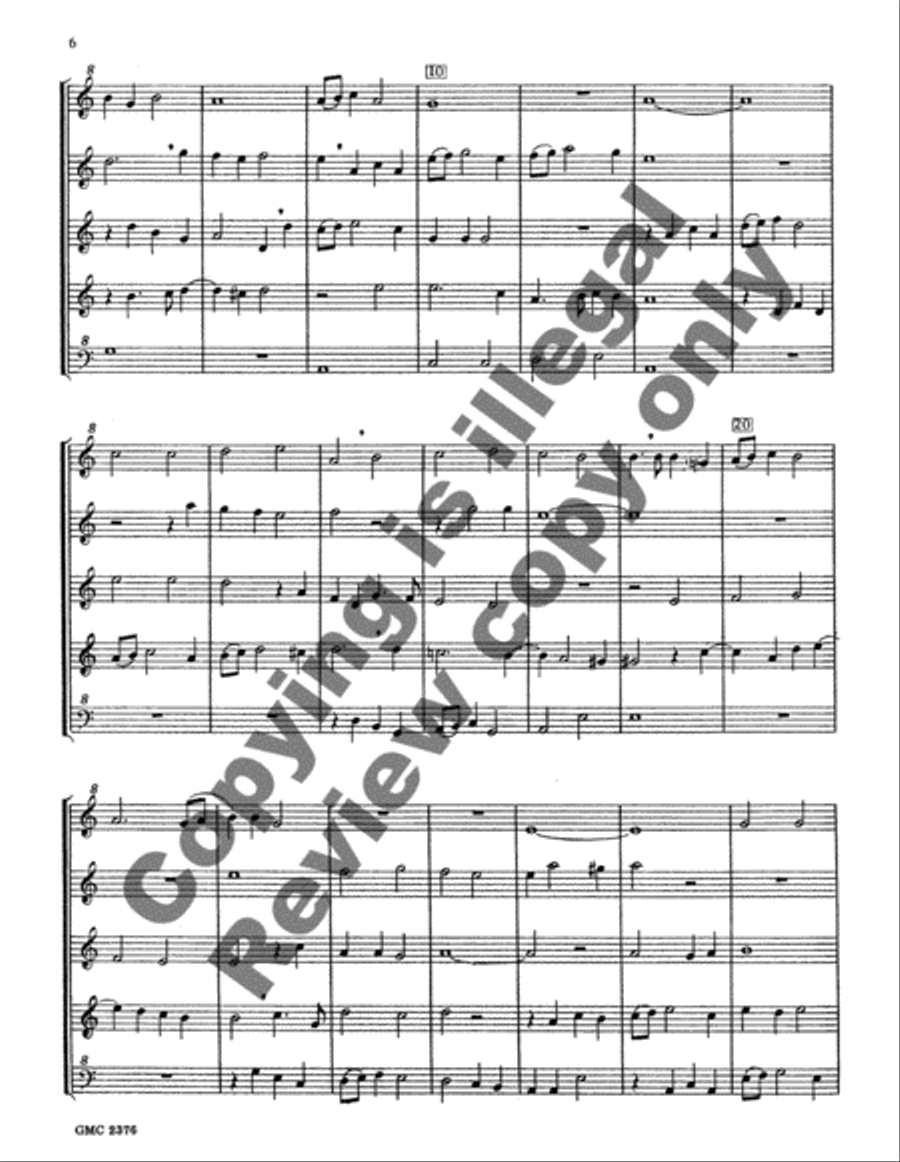 Two Christmas Hymn Settings on A Solis Ortus Cardine SATTB scores gallery preview page 9