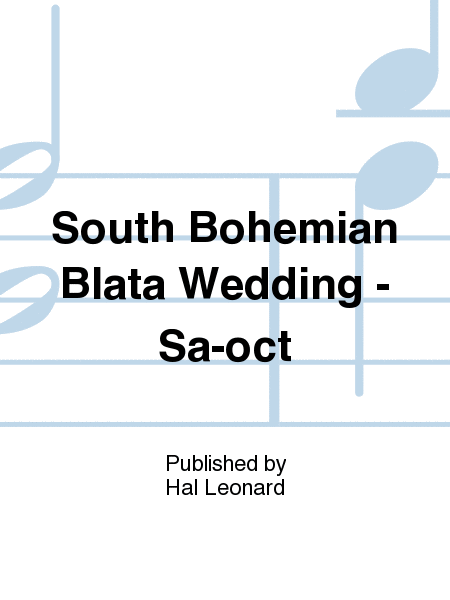 South Bohemian Blata Wedding