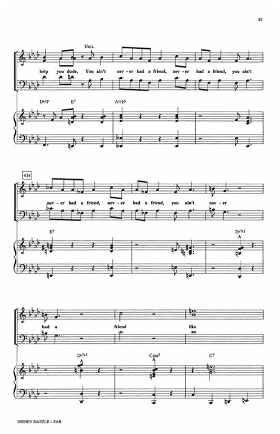 Disney Dazzle! (Medley) Disney Dazzle! (Medley) 3-Part scores gallery preview page 8