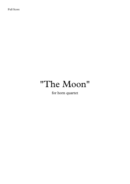 "The Moon" for horn quartet image number null