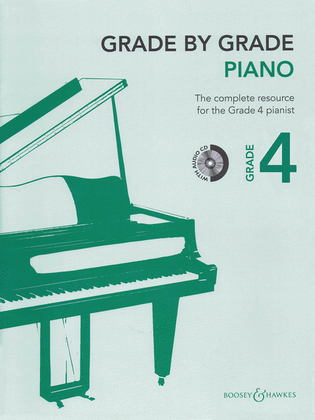 Book cover for Grade by Grade - Piano (Grade 4)