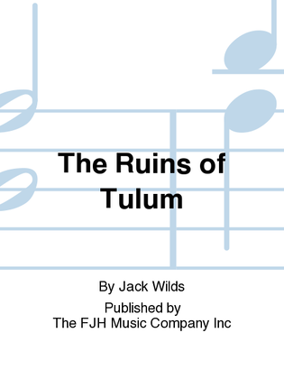 Book cover for The Ruins of Tulum