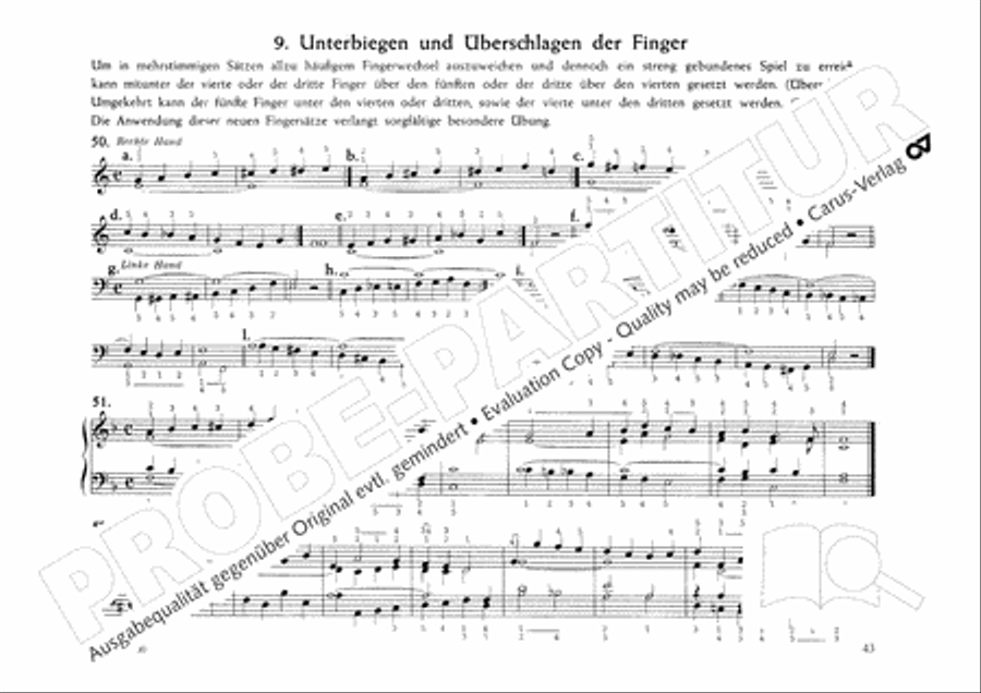 Orgelschule Orgelschule Organ scores gallery preview page 45