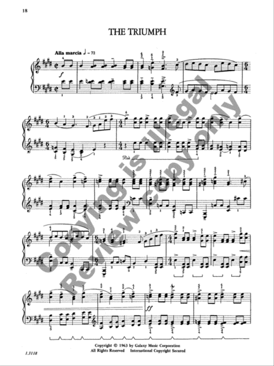 New Recital Pageants, Book 4 Piano Solo scores gallery preview page 6