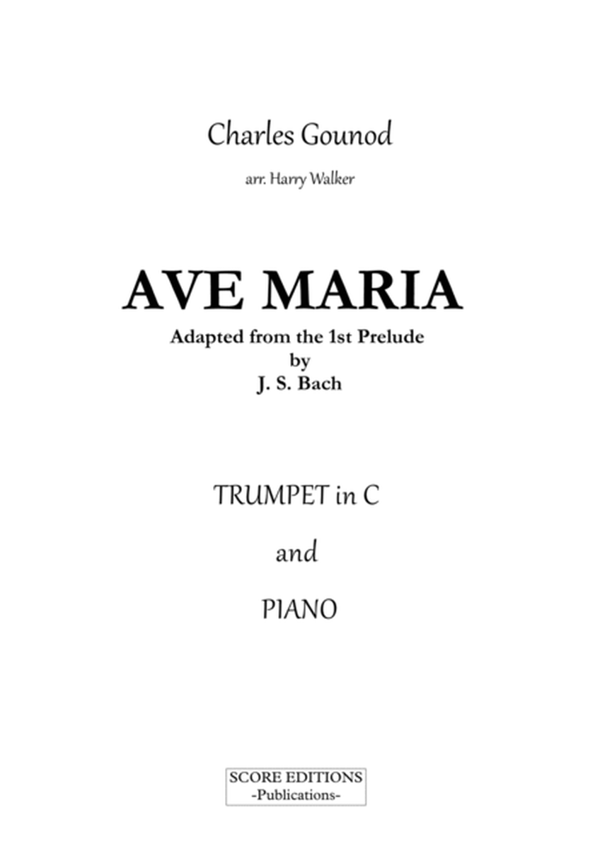 Gounod / Bach: Ave Maria (for Trumpet in C and Piano) image number null