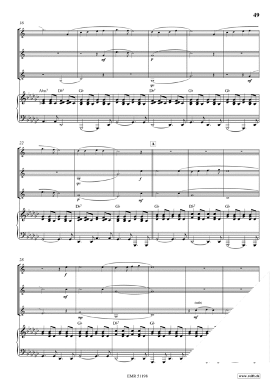 20 Alphorn Trios Volume 1 Brass Trio scores gallery preview page 16