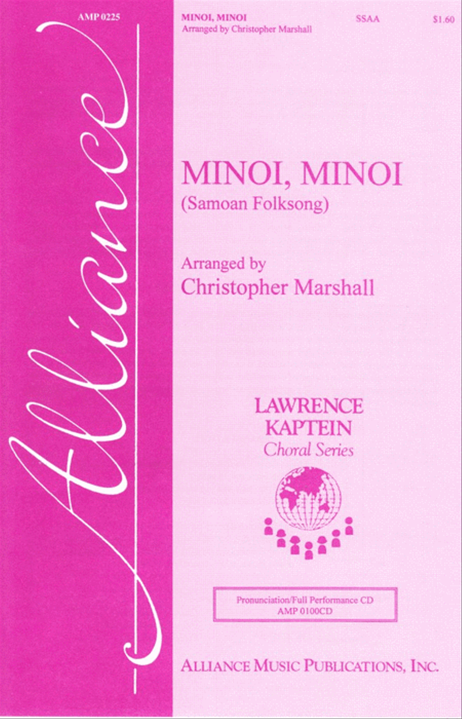 Minoi, Minoi SSAA - Sheet Music