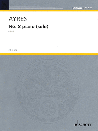 Book cover for No. 8 Piano (Solo)