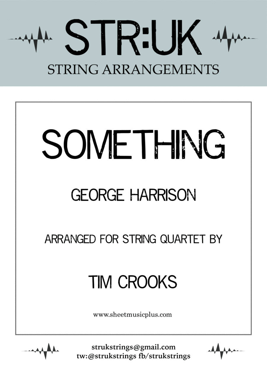Something String Quartet scores gallery preview page 1