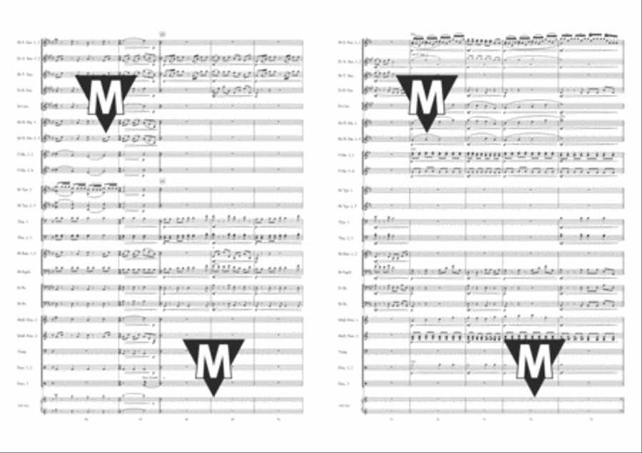 The Story of Anne Frank Fanfare Band scores gallery preview page 8