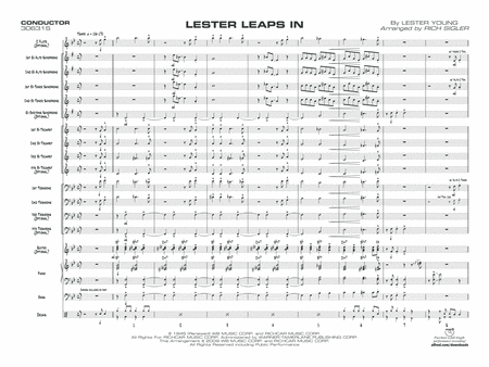 Lester Leaps In: Score