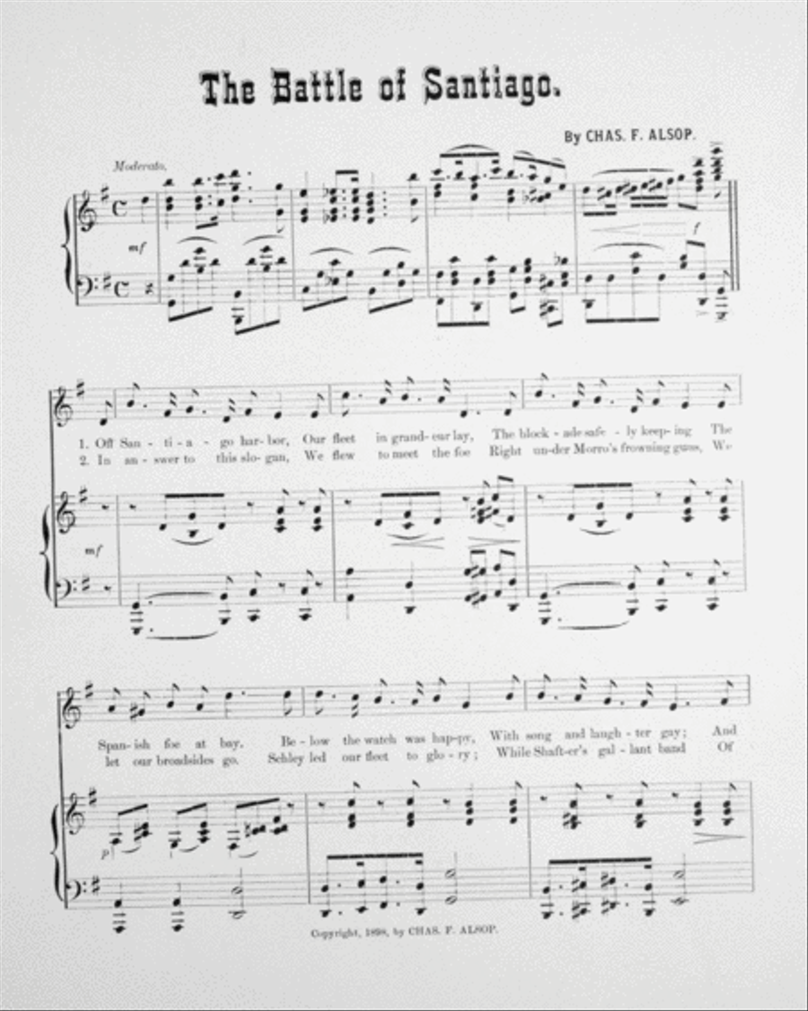 The Battle of Santiago Voice scores gallery preview page 2