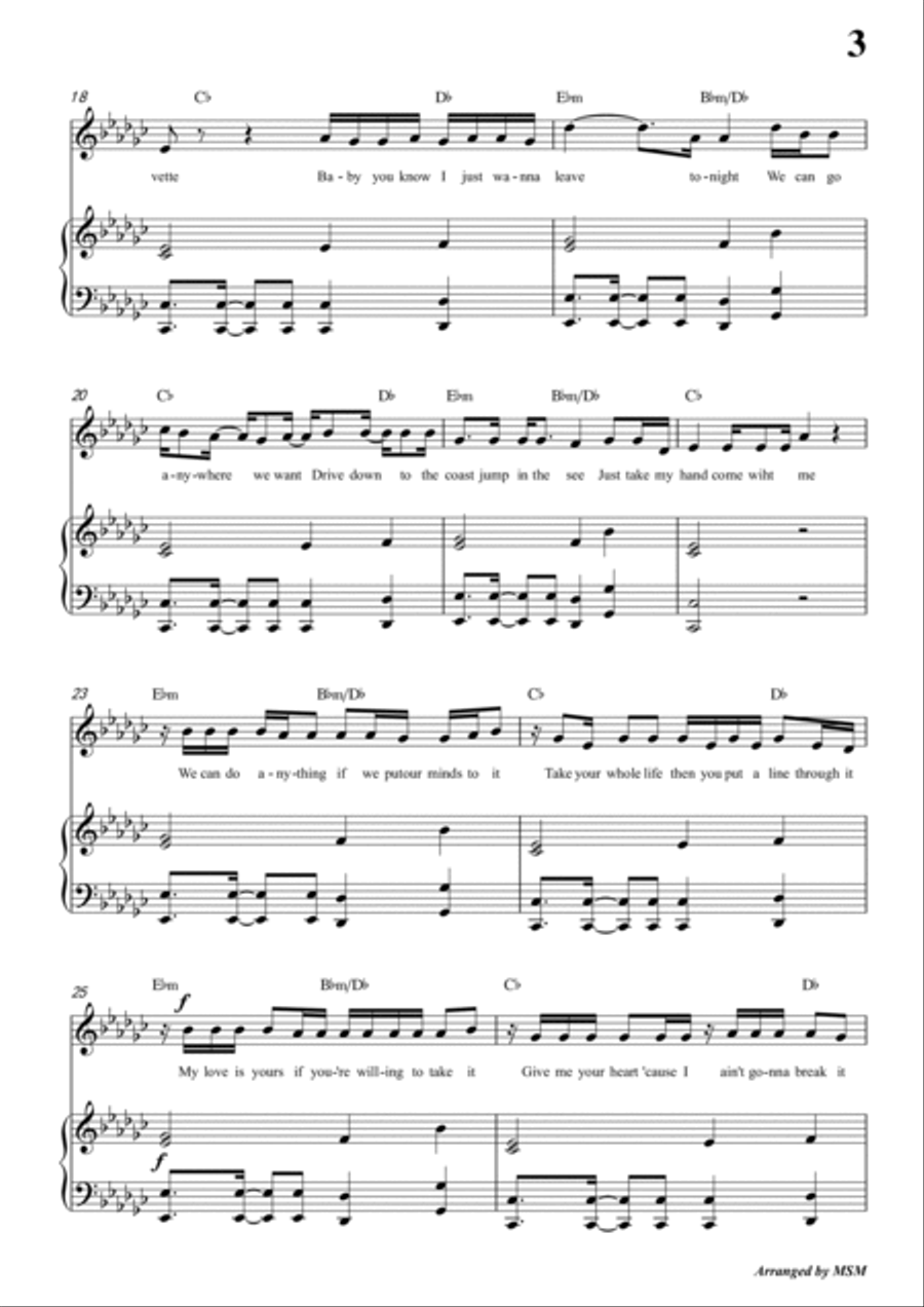Fievel's Rivel Fievel's Rivel Voice scores gallery preview page 5