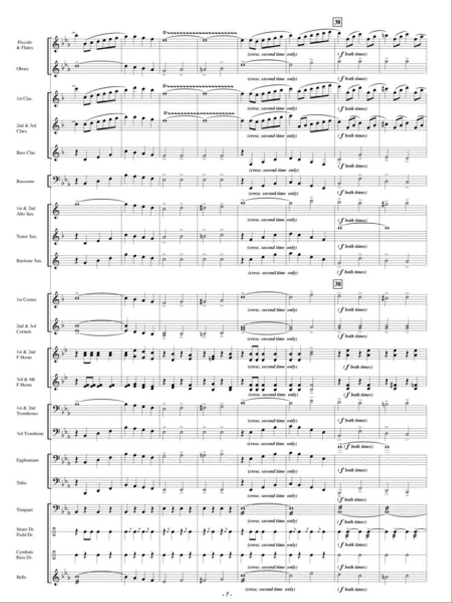 E Pluribus Unum E Pluribus Unum Concert Band scores gallery preview page 6