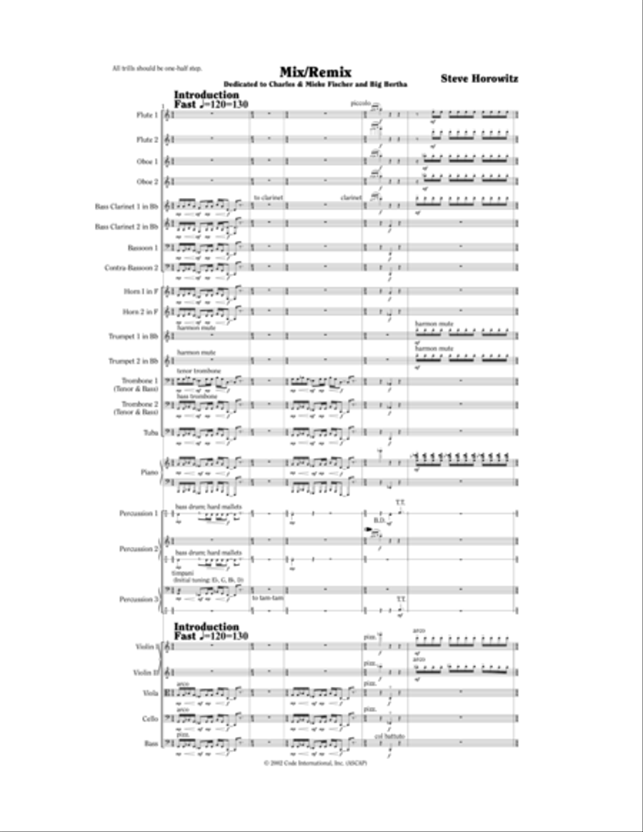 Mix Re-Mix Full Orchestra scores gallery preview page 2