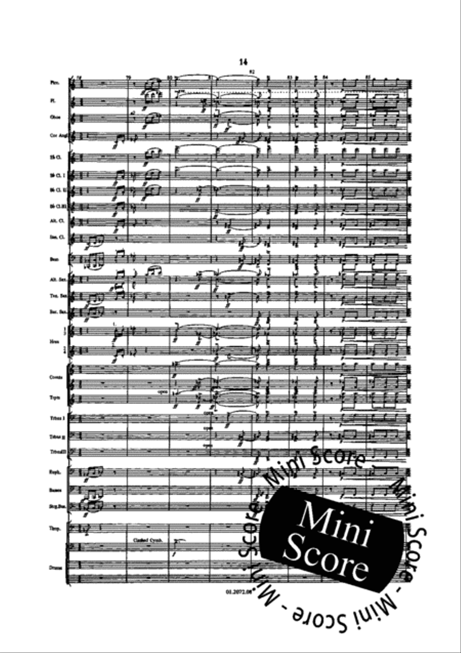 Atmospheres Concert Band scores gallery preview page 18
