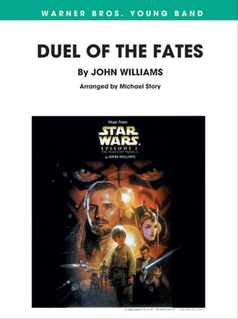 Duel of the Fates Concert Band scores gallery preview page 1
