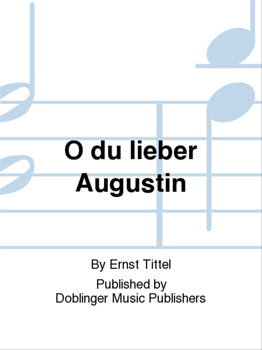 O du lieber Augustin TTBB scores gallery preview page 1