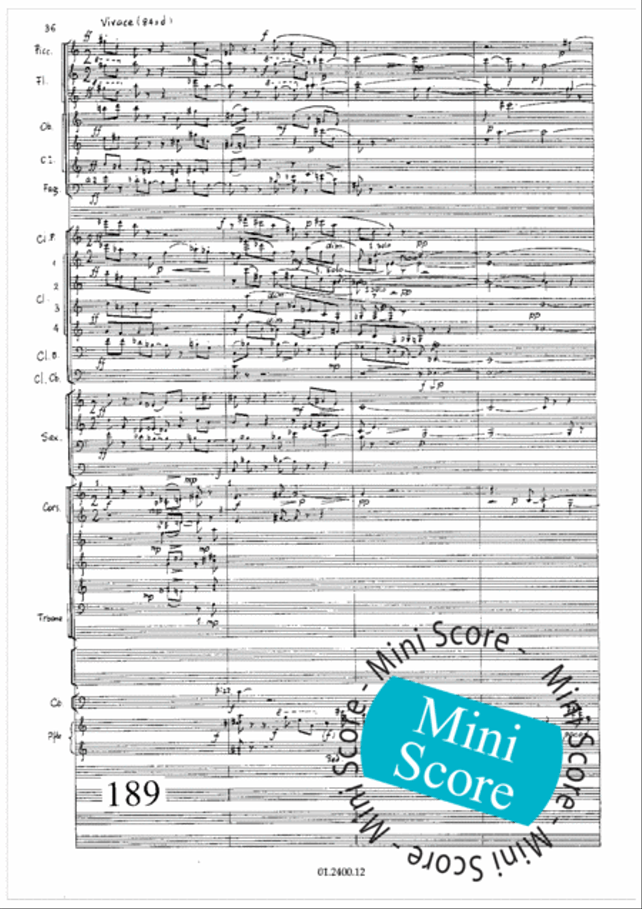 Aratoro I Aratoro I Concert Band scores gallery preview page 40