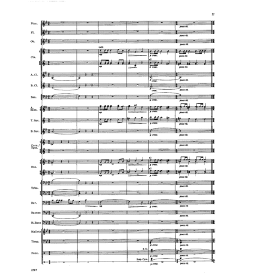 Fanfare and Fantasy Fanfare and Fantasy Concert Band scores gallery preview page 26