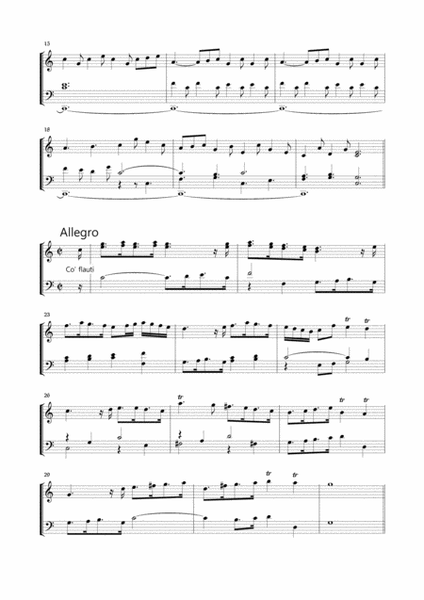PASTORALE - Zipoli - From Sonate d’Intavolatura per Organo e Cimbalo - For organ image number null