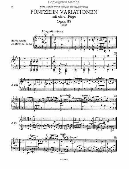 Variations for Piano, vol. 1