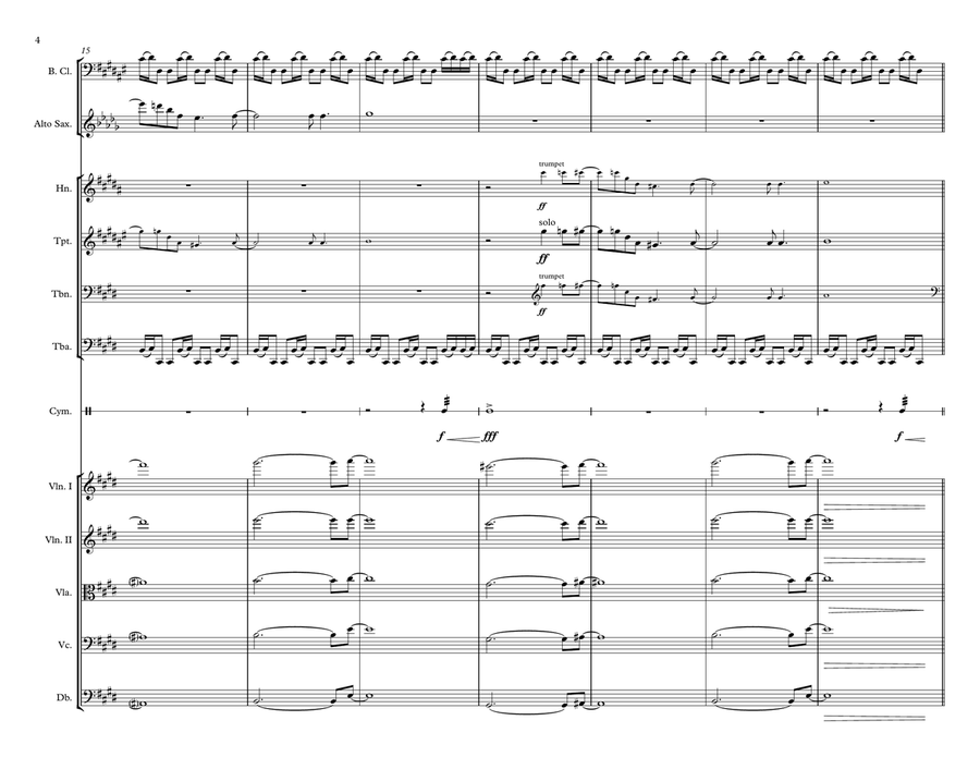 No More Tears Large Ensemble scores gallery preview page 4